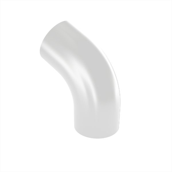 87mm Dia Downpipe Bend 120° (Pure White)
