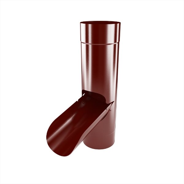 100mm Dia Downpipe Rainwater Diverter (Wine Red)