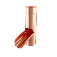 87mm Dia Downpipe Rainwater Diverter (Copper)