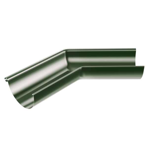 150mm Half Round External Angle 135° (Chrome Green)