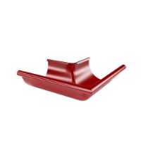 150mm Half Round External Angle 90° (Red)