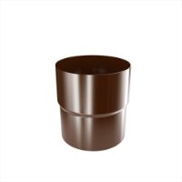 100mm Dia Downpipe Connector (Chocolate Brown)