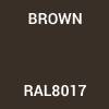 Brown - RAL 8017 