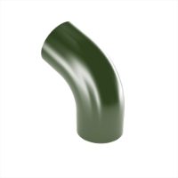 87mm Dia Downpipe Bend 120° (Chrome Green)