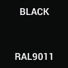 Black - RAL 9011