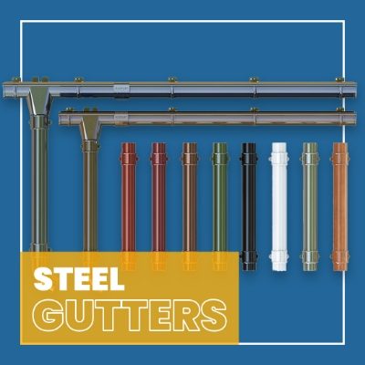 Steel Gutters - Roofart Guttering - Steel Superstore