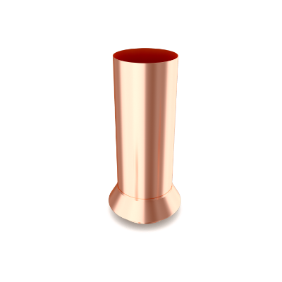 87mm Dia Downpipe Drain Connector (Copper)
